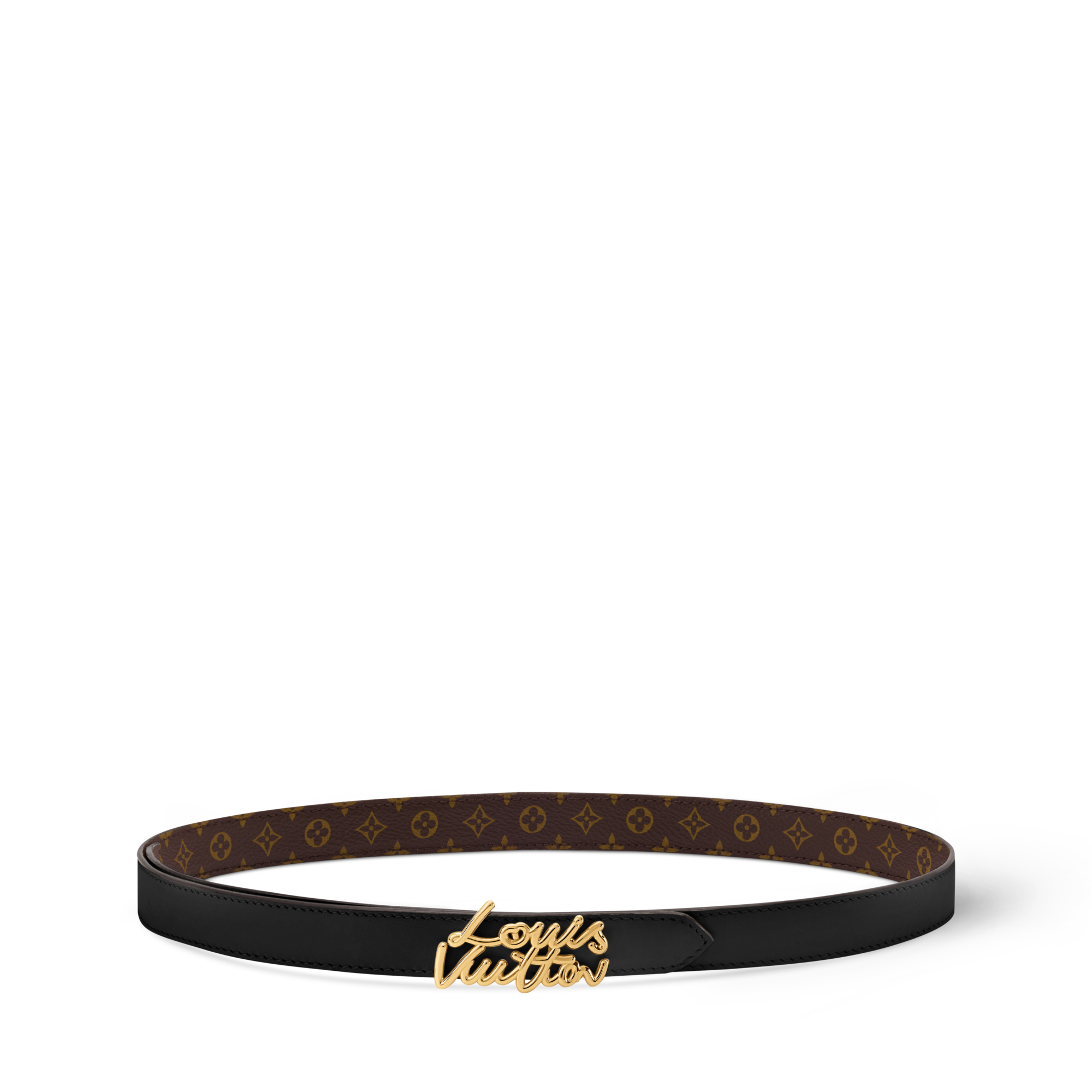 M*様 LOUIS VUITTON レディース 細 ベルト 20mm Belts Accessories | LOUIS VUITTON